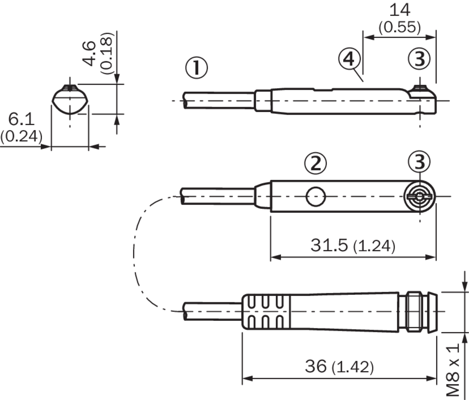 SICK / Cylinder sensor / RZT6-03ZRS-KR0 (1070848)